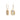 SALE - 18K Tablet Earrings in Blue and Green Sapphires Hidden Page Sargisson