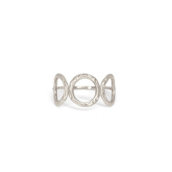 Sofie Triple Ring Rings Page Sargisson Sterling Silver 4
