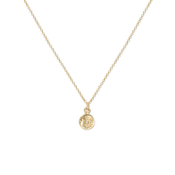 Single Astrid Necklace Necklace Page Sargisson 10KT Gold with diamond