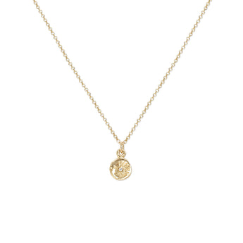 Single Astrid Necklace Necklace Page Sargisson 10KT Gold with diamond 