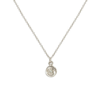 Single Astrid Necklace Necklace Page Sargisson Sterling silver with diamond