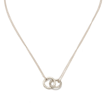 Sofie Love Knot Necklace Necklace Page Sargisson Sterling Silver 