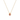 18K Oval Slider Necklace in Ruby Necklace Page Sargisson
