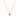 18K Oval Slider Necklace in Poppy Red Sapphire Necklace Page Sargisson