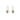 18K Oval Fixed Hook Earrings in Denim Blue Sapphire Earrings Page Sargisson