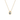 18K Oval Slider Necklace in Denim Blue Sapphire Necklace Page Sargisson