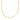 18K Large Hollow Staple Link Chain Necklace Page Sargisson