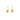 18K Oval Fixed Hook Earrings in Yellow Sapphire Earrings Page Sargisson