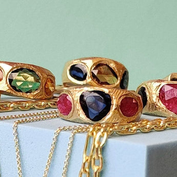 Sapphire Rings