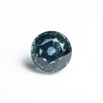 Misfit - 3.52ct Dark Blue Round Brilliant Sapphire Hidden Misfit Diamonds 