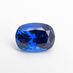 Misfit - 2.98ct Blue Cushion Brilliant Cut Sapphire Hidden Misfit Diamonds 