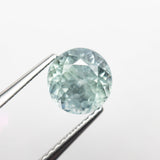 Misfit - 2.02ct Blue/Green Round Brilliant Cut Sapphire Hidden Misfit Diamonds 