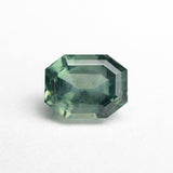 Misfit - 2.52ct Green Cut Corner Rectangle Step Cut Sapphire Hidden Misfit Diamonds 