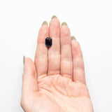 Misfit - 3.99ct Bi-Color Cut Corner Rectangle Step Cut Sapphire Hidden Misfit Diamonds 