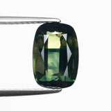 Misfit - 3.58ct Bi-Color Cushion Brilliant Sapphire Hidden Misfit Diamonds 