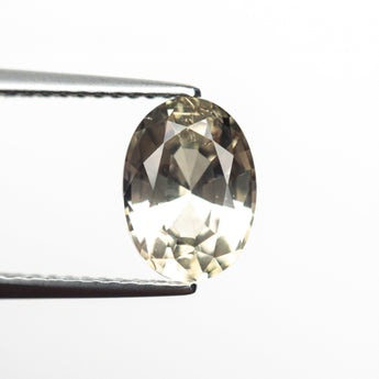 Misfit - 2.22ct Green Oval Color Change Montana Sapphire Hidden Misfit Diamonds 