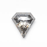 Misfit - 2.31ct Salt and Pepper Shield Step Cut Diamond Hidden Misfit Diamonds 