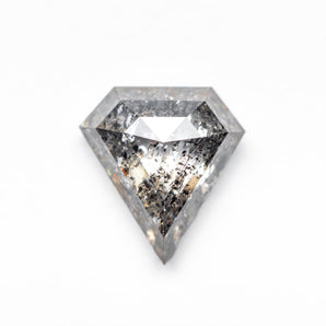 Misfit - 2.31ct Salt and Pepper Shield Step Cut Diamond Hidden Misfit Diamonds 