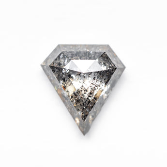 Misfit - 2.31ct Salt and Pepper Shield Step Cut Diamond Hidden Misfit Diamonds 