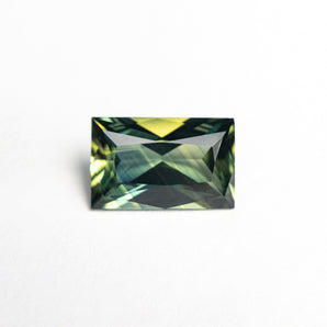 Misfit - 2.14ct Green Rectangle Brilliant Cut Sapphire Hidden Misfit Diamonds 