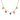 18K Five Stone Necklace in Rainbow Necklaces Page Sargisson 