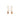 18K Gold Gemstone Teardrop Earrings
