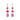 18K Triple Drop Earring in Ruby Earrings Page Sargisson 