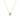 18K Gold Oval Gemstone Slider Necklace Necklace Page Sargisson Light Blue Sapphire 