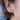 18K Gold Teardrop Stud Earrings in Sapphire Earrings Page Sargisson 