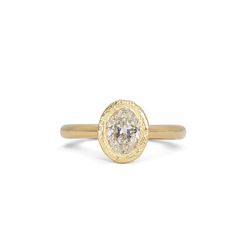 The Smith Engagement Ring Setting Engagement Ring Page Sargisson 18K Yellow Gold Oval 