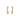 18K Diamond Dot Hoops Medium Earrings Page Sargisson 