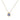 18K Freeform Slider Necklace in Dark Blue Sapphire Necklace Page Sargisson 