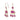 18K Chandelier Earrings in Ruby Earrings Page Sargisson 