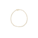 Small Staple Link Bracelet Bracelet Page Sargisson 10 Karat Gold 