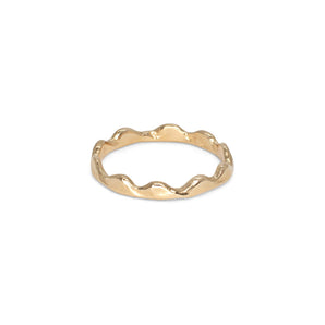 18K Wave Ring Rings Page Sargisson 