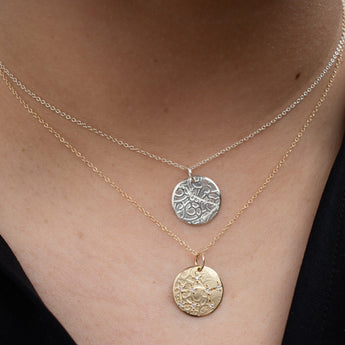 Silver Zodiac Diamond Constellation Charms Necklace Page Sargisson 
