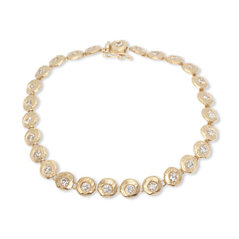 18K 1.62CT Diamond Tennis Bracelet Bracelet Page Sargisson 