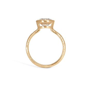 18K Atlantic Engagement Ring with 1.75ct Lab Grown Diamond Engagement Ring Page Sargisson 