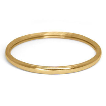 18K Rava Flexible Bangle 4.5mm wide Bracelet Silver Mountain Jaipur 