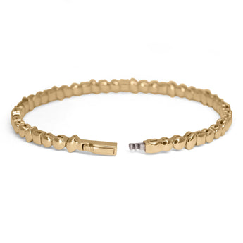 14K Mixed Diamond Bracelet Flexible Bracelet Osiyan Grace Jewelry 