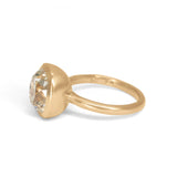 18K Madison Engagement Ring with 5.50CT Antique Diamond Engagement Ring Page Sargisson 