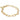 18K Carved Small Paperclip Link Bracelet Bracelet Page Sargisson 