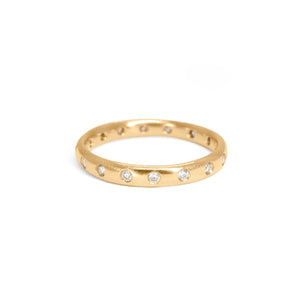 18K Smooth Diamond Wedding Band 3mm wedding bands Page Sargisson 