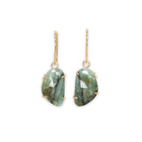 18K Faceted Emerald Prong Earrings Sm Earrings Page Sargisson 