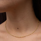 18K Trombone Chain Petite Necklaces Page Sargisson 