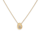18K Oval Diamond Slider Necklace - 0.45CT Necklace Page Sargisson 