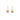 18k Smith Oval Diamond Fixed Hook Earrings- 1CT Earrings Page Sargisson 