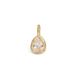 18K Diamond Charm - 0.67CT Pear Charm Page Sargisson 