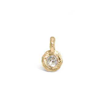 18K Diamond Charm - 0.28CT Old Mine Cut Page Sargisson 