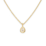 18K Diamond Charm - 0.67CT Pear Charm Page Sargisson 